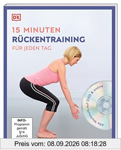 15 Minuten Rückentraining für jeden Tag: Alle Workouts auf DVD & online