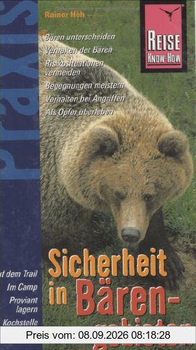 Sicherheit in Bärengebieten