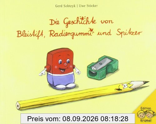Die Geschichte von Bleistift, Radiergummi und Spitzer