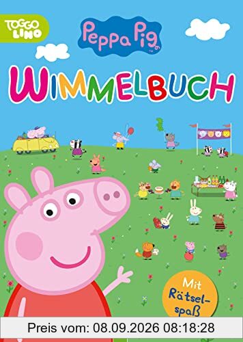 Peppa Pig Wimmelbuch: Mit Rätselspaß für Kinder ab 3 Jahren