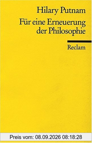 Für eine Erneuerung der Philosophie