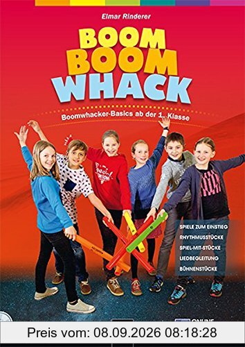 Boom Boom Whack: Boomwhacker-Basics ab der 1. Schulstufe