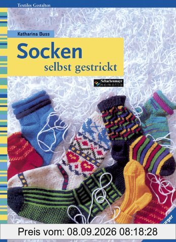 Socken selbst gestrickt. Stricken mit Schachenmayr