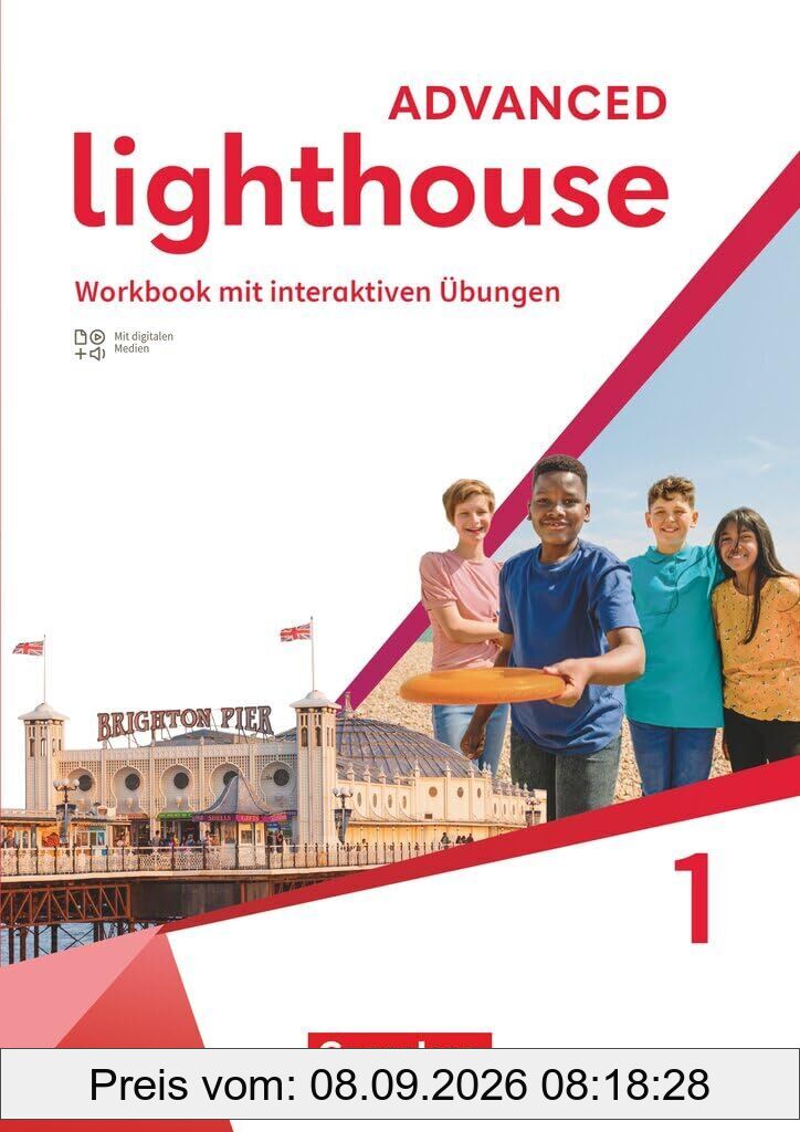 Lighthouse Band 1: 5. Schuljahr - Advanced Edition - Workbook mit interaktiven Übungen, Audios, Erklärfilmen und Lösungen