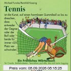 Tennis. Ein fröhliches Wörterbuch