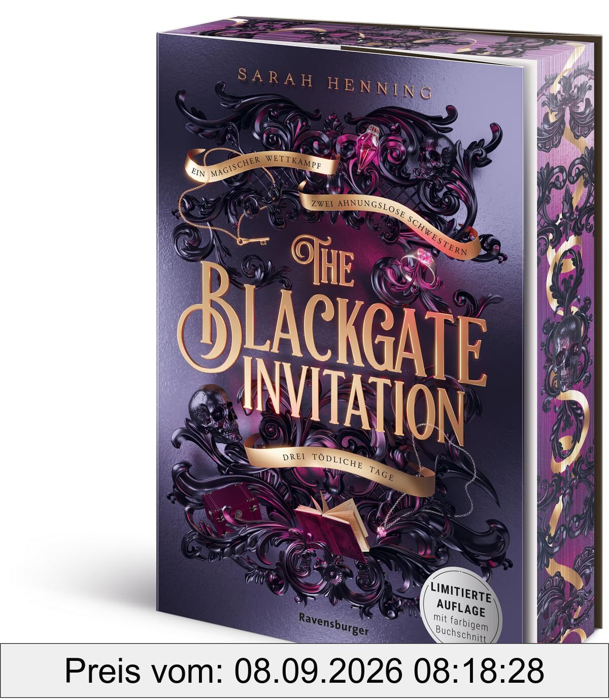 The Blackgate Invitation (Magische Locked-Room-Mystery mit knisternder Slow-Burn-Liebesgeschichte | Limitierte Auflage mit Farbschnitt)