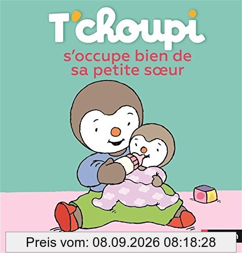 T'choupi s'occupe bien de sa petite soeur