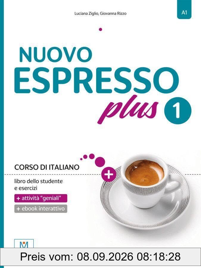 Nuovo Espresso plus 1 - einsprachige Ausgabe: corso di italiano / Buch mit Code