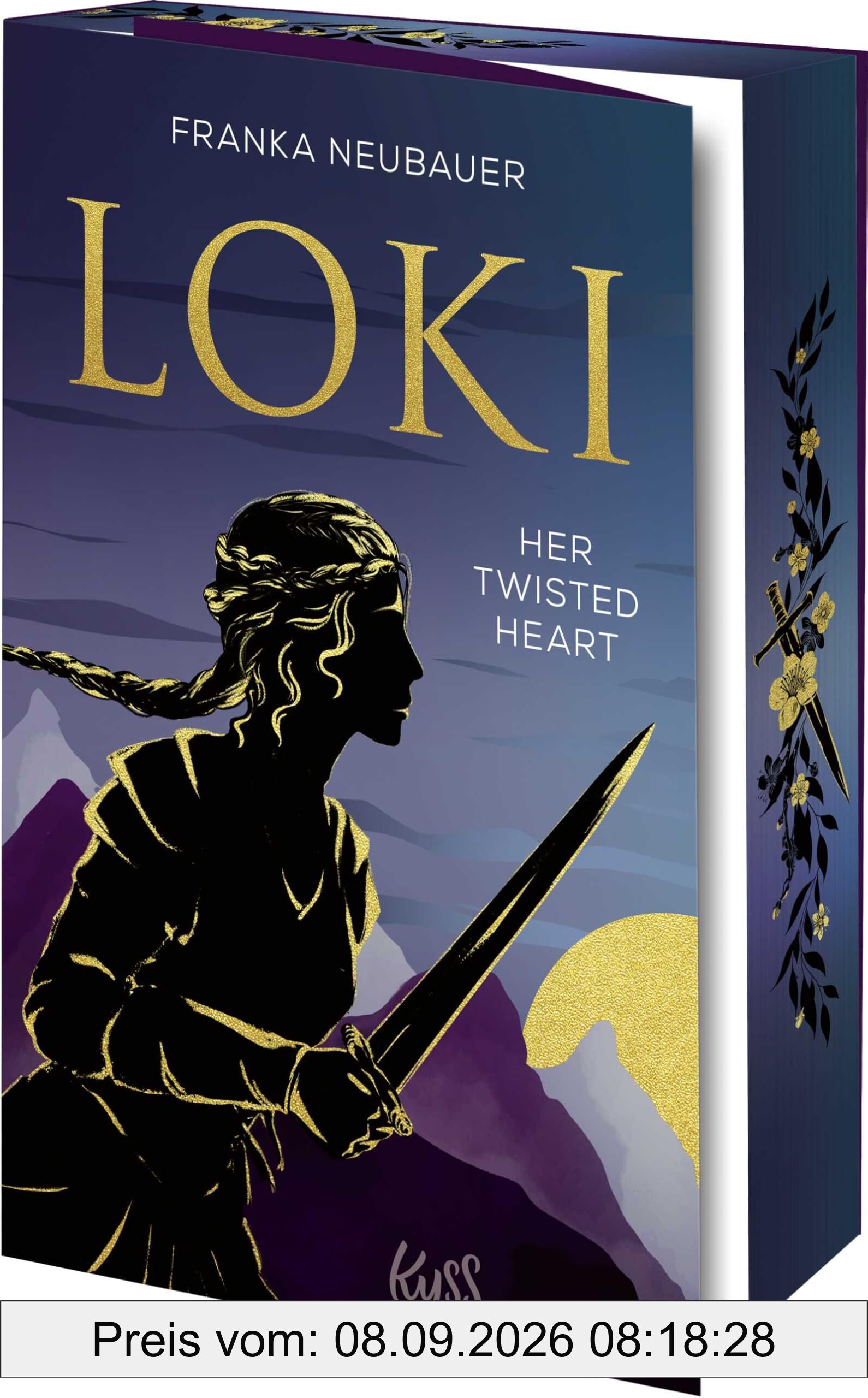 Loki - Her Twisted Heart: Eine epische Enemies-to-Lovers Romance | Mit limitiertem Farbschnitt in der ersten Auflage (Das Loki-Duett, Band 1)