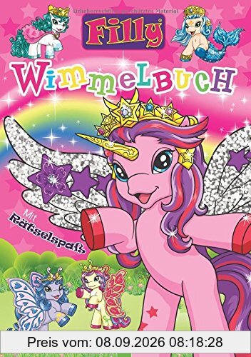 Filly Wimmelbuch: Mit Rätselspaß