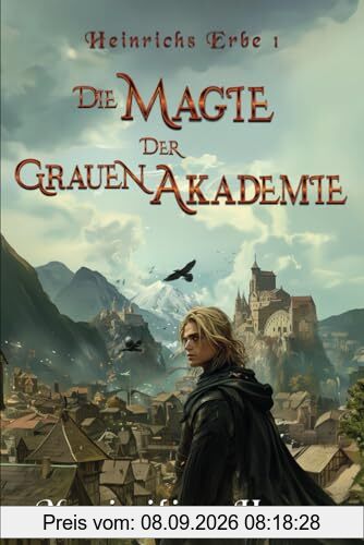 Die Magie der Grauen Akademie: Heinrichs Erbe 1 - Der atemberaubende Auftakt zur Trilogie | Spannende Fantasy aus Deutschland