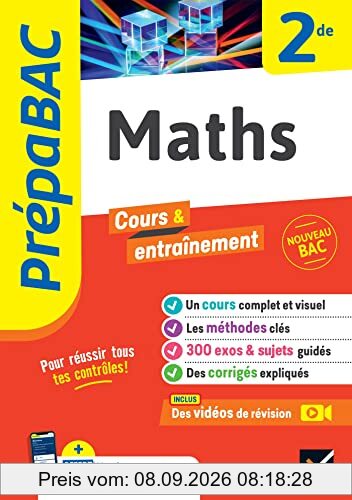 Maths 2de : nouveau bac