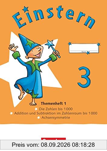 Einstern - Mathematik - Ausgabe 2021 - Band 3: Themenheft 1 - Verbrauchsmaterial