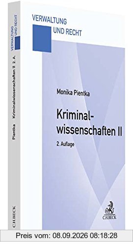 Kriminalwissenschaften II: Hauptstudium 1