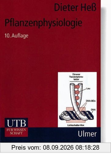 UTB Uni-Taschenbücher, Bd.15, Pflanzenphysiologie