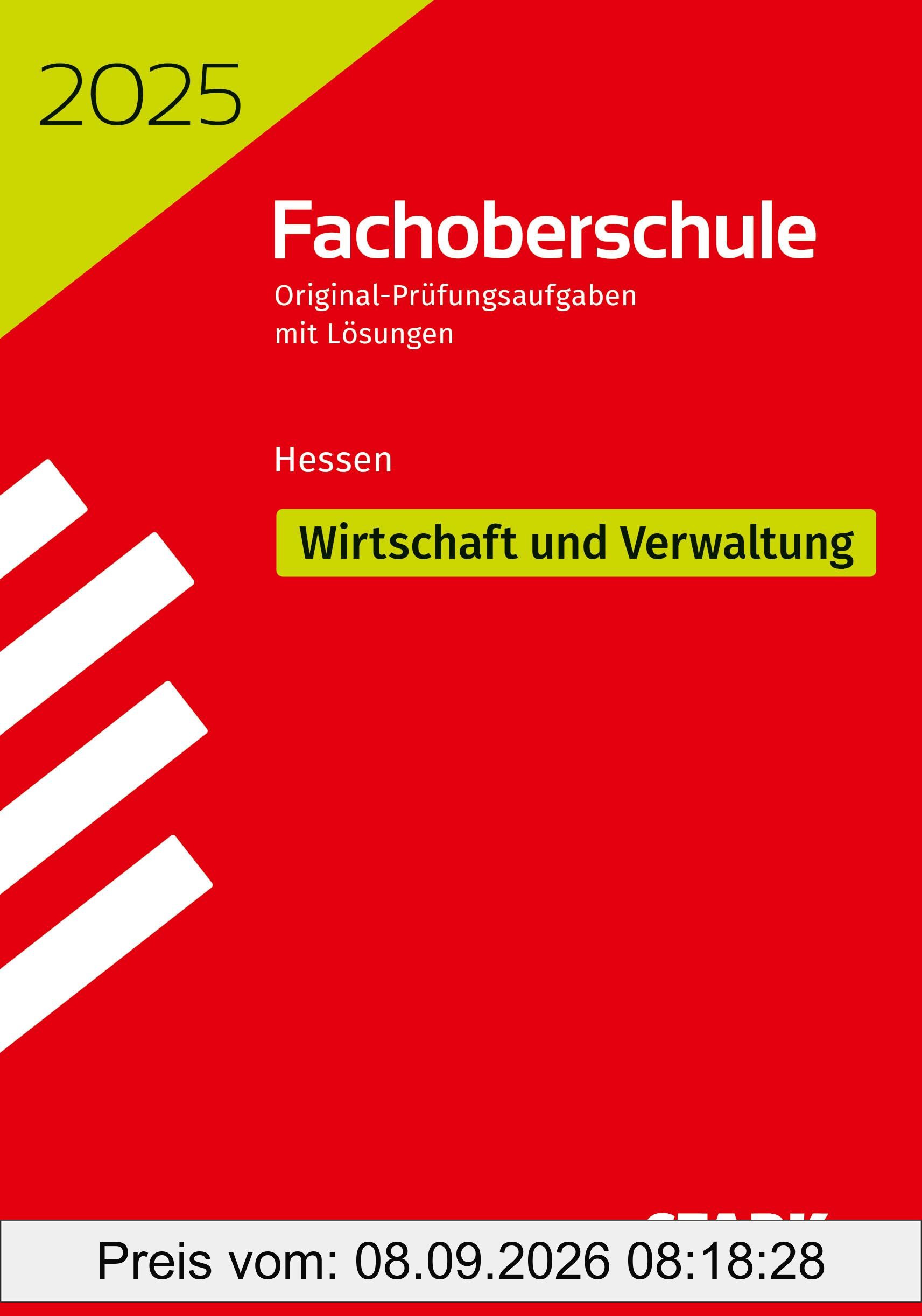 STARK Abschlussprüfung FOS Hessen 2025 - Wirtschaft und Verwaltung