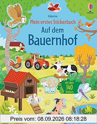 Mein erstes Stickerbuch: Auf dem Bauernhof
