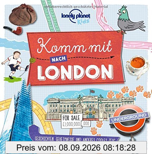 Komm mit nach London (Lonely Planet Kids) (Lonely Planet Kids Komm mit)