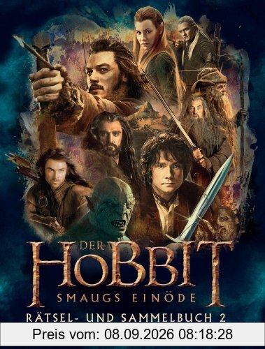Der Hobbit: Smaugs Einöde - Das Rätsel- und Sammelbuch: Rätsel- und Sammelbuch 2