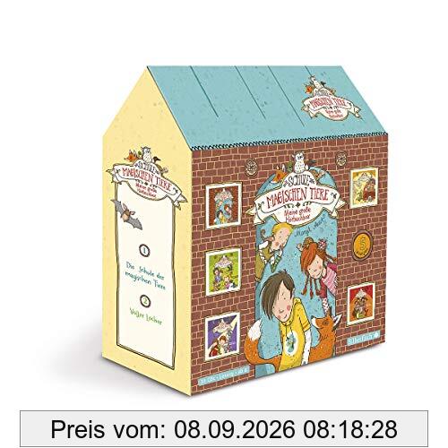Die Schule der magischen Tiere: Die Schule der magischen Tiere - Meine große Hörbuchbox: »Die Schule der magischen Tiere«, »Voller Löcher!«, »Licht aus!«, »Abgefahren!«, »Top oder Flop!«: 10 CDs