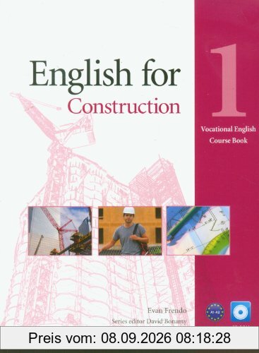 Vocational English Level 1 English for Construction (with CD-ROM incl. Class Audio) (Vocational English Series)