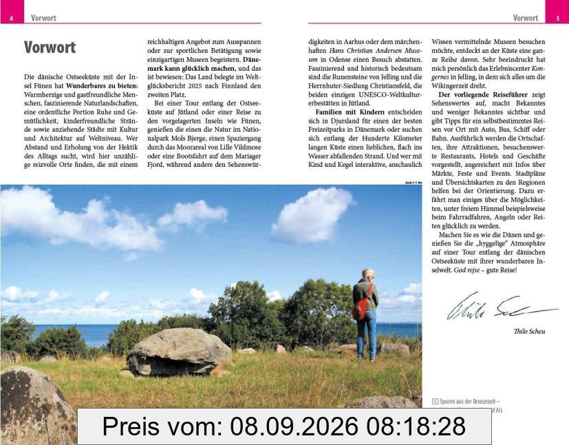 Reise Know-How Reiseführer Dänemark - Ostseeküste und Fünen