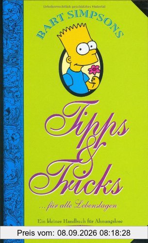 Bart Simpsons Tips und Tricks für alle Lebenslagen. Ein kleines Handbuch für Ahnungslose