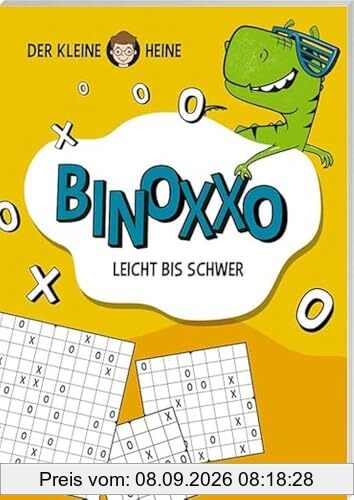 Der kleine Heine. BINOXXO. Leicht bis schwer | 3 Schwierigkeitsstufen vom Einstieg bis zum Profi | Rund 150 Rätsel: Für Rätselfans ab 10 Jahren