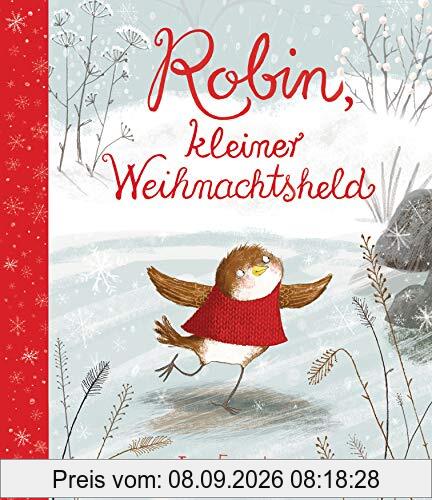 Robin, kleiner Weihnachtsheld: Cover mit Folienprägung