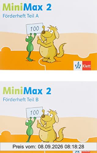 MiniMax 2: Förderheft (Teil A und Teil B) Klasse 2 (MiniMax. Ausgabe ab 2019)