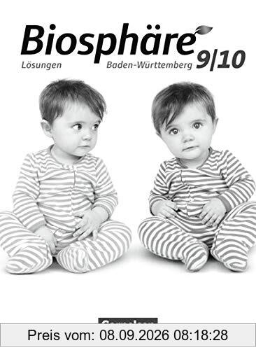 Biosphäre Sekundarstufe I - Gymnasium Baden-Württemberg - Neubearbeitung: 9./10. Schuljahr - Lösungen zum Schülerbuch