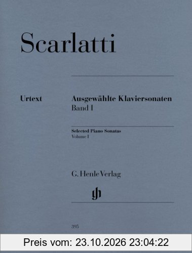 Ausgewählte Sonaten Band 1. Klavier