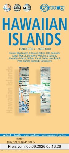 Hawaiian Islands (Borch Map)