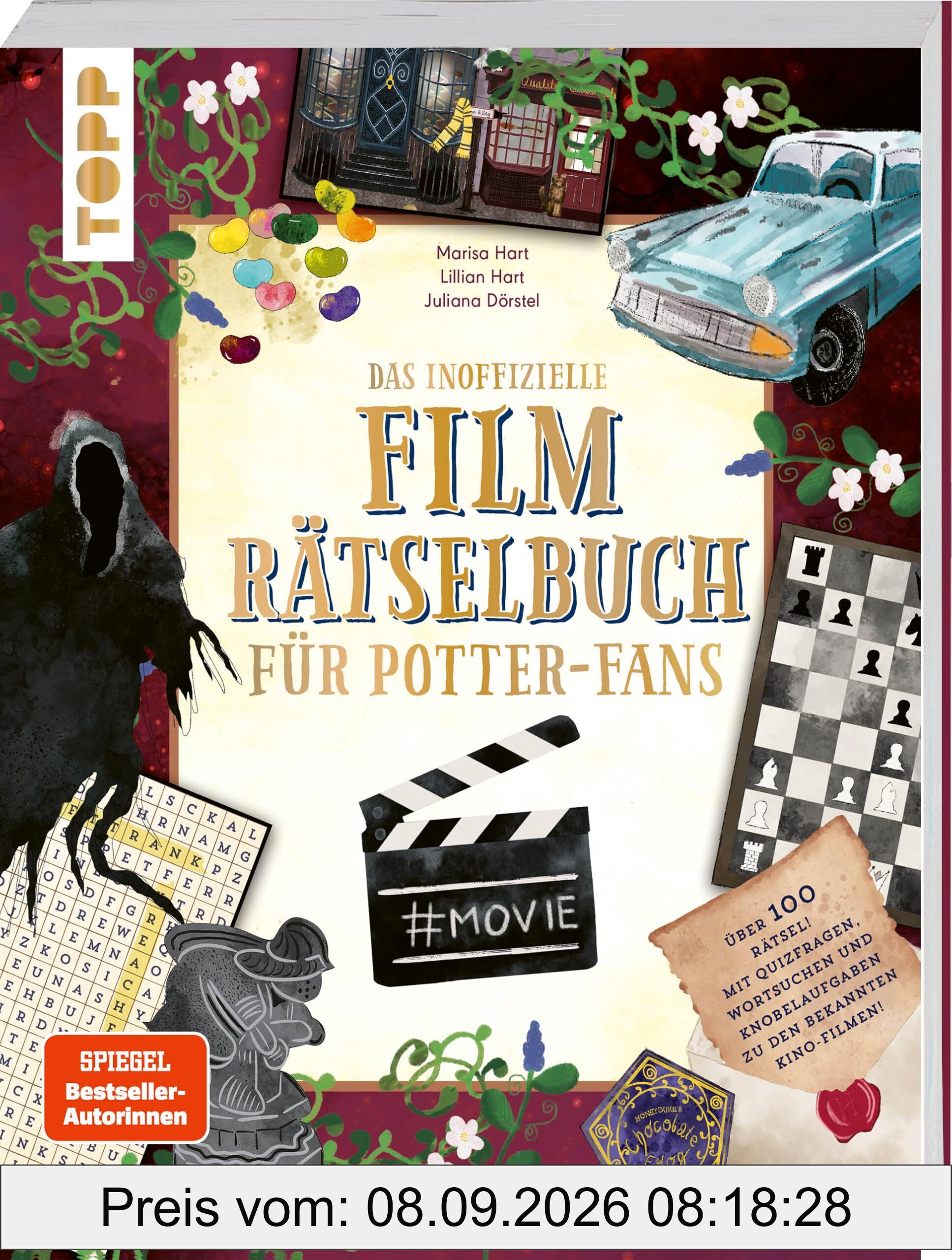 Das inoffizielle Film-Rätselbuch für Potter-Fans. Über 100 Rätsel, Quizfragen und Knobelaufgaben zu den Kino-Erfolgen: Marisa & Lillian Hart machen ... zum zauberhaften Rätsel-Event! (Harry Potter)
