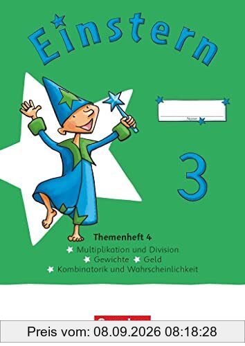 Einstern - Mathematik - Ausgabe 2021 - Band 3: Themenheft 4 - Verbrauchsmaterial