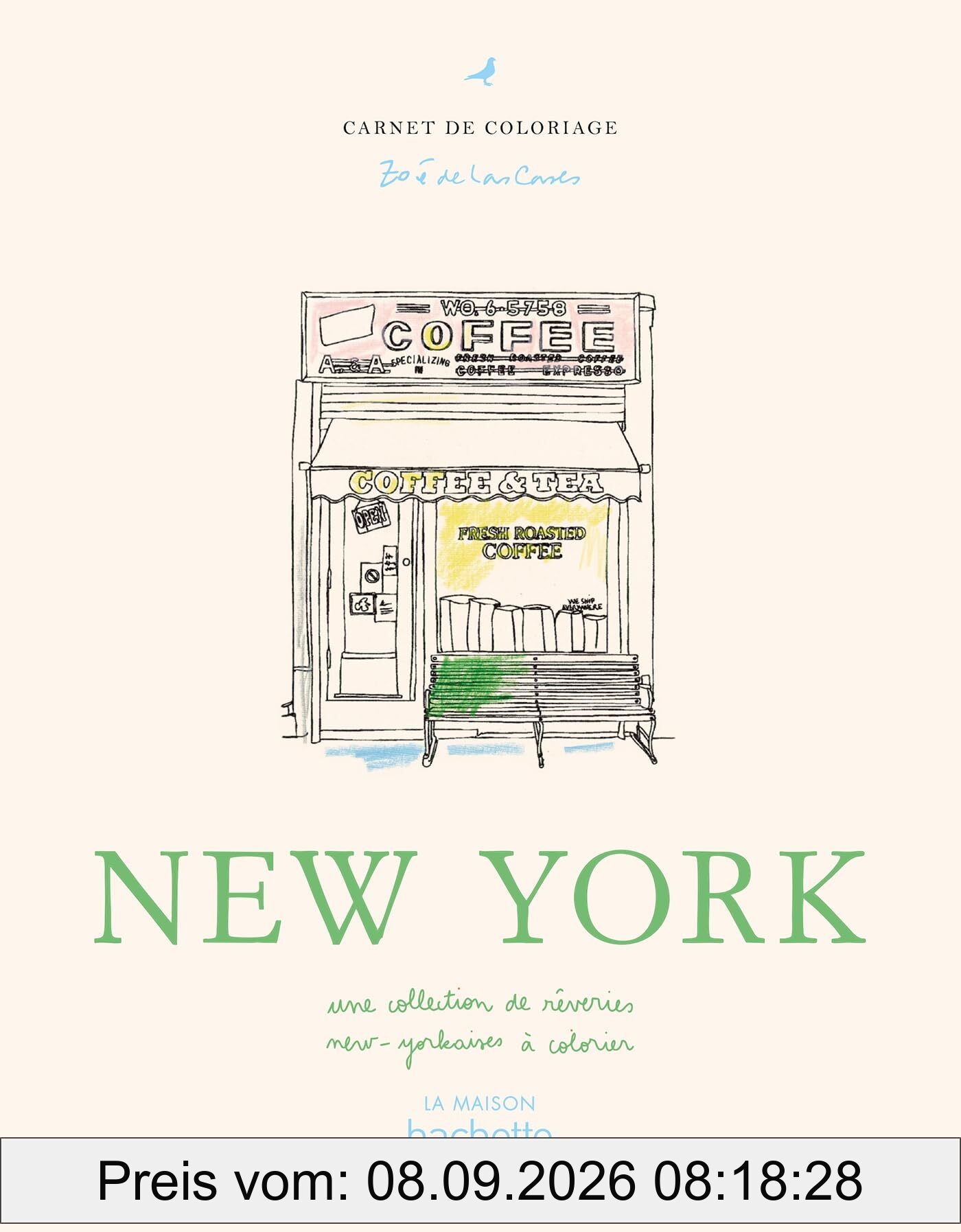 New York : une collection de rêveries new-yorkaises à colorier