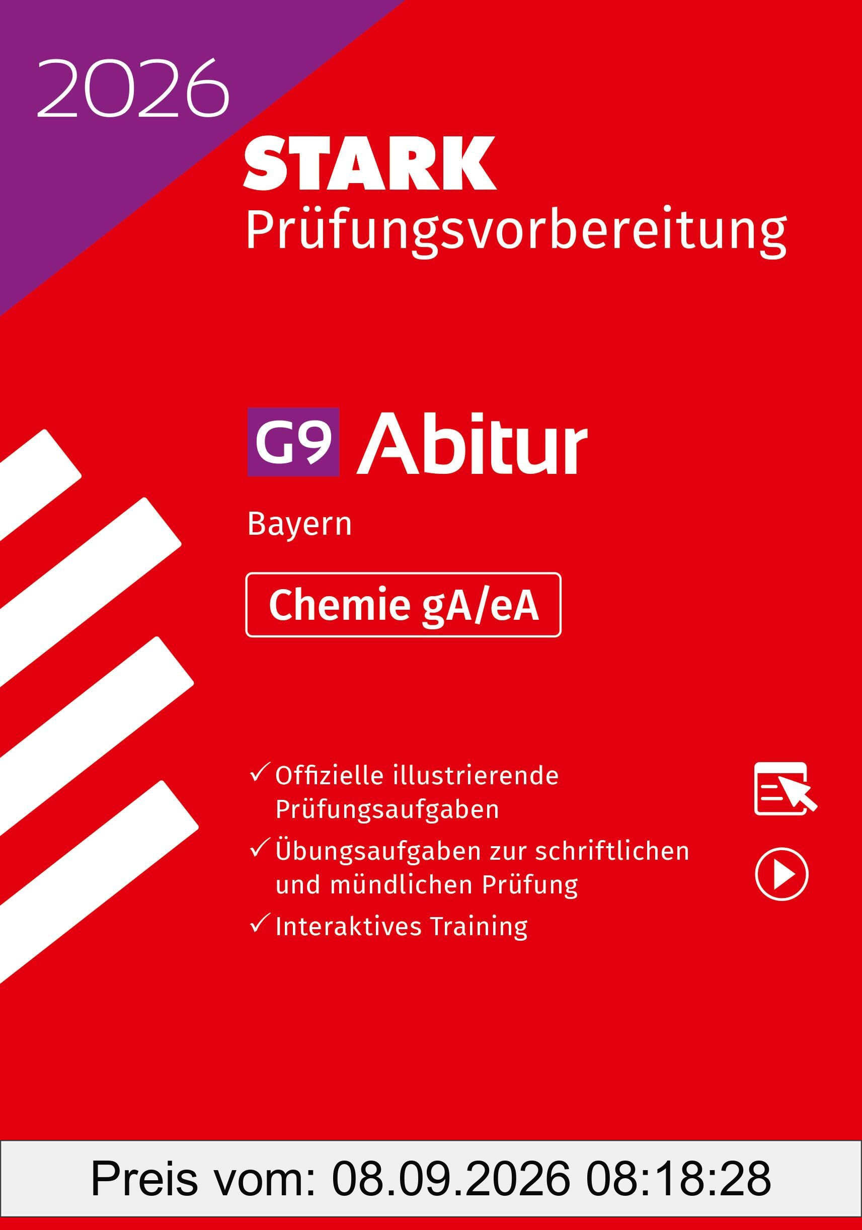 STARK Chemie gA/eA - Abitur 2026 Bayern - Prüfungsvorbereitung (Abitur-Prüfungen)
