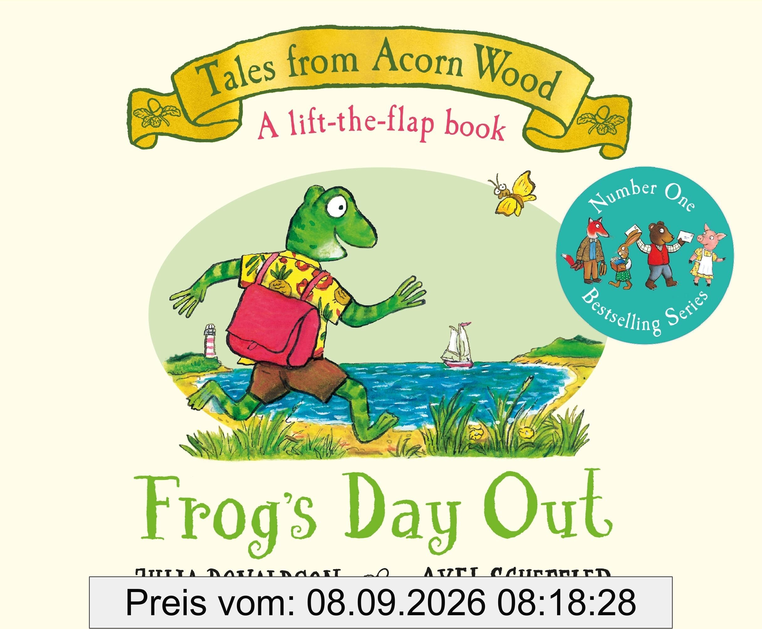 Frog's Day Out: A Lift-the-flap Story (Tales From Acorn Wood)