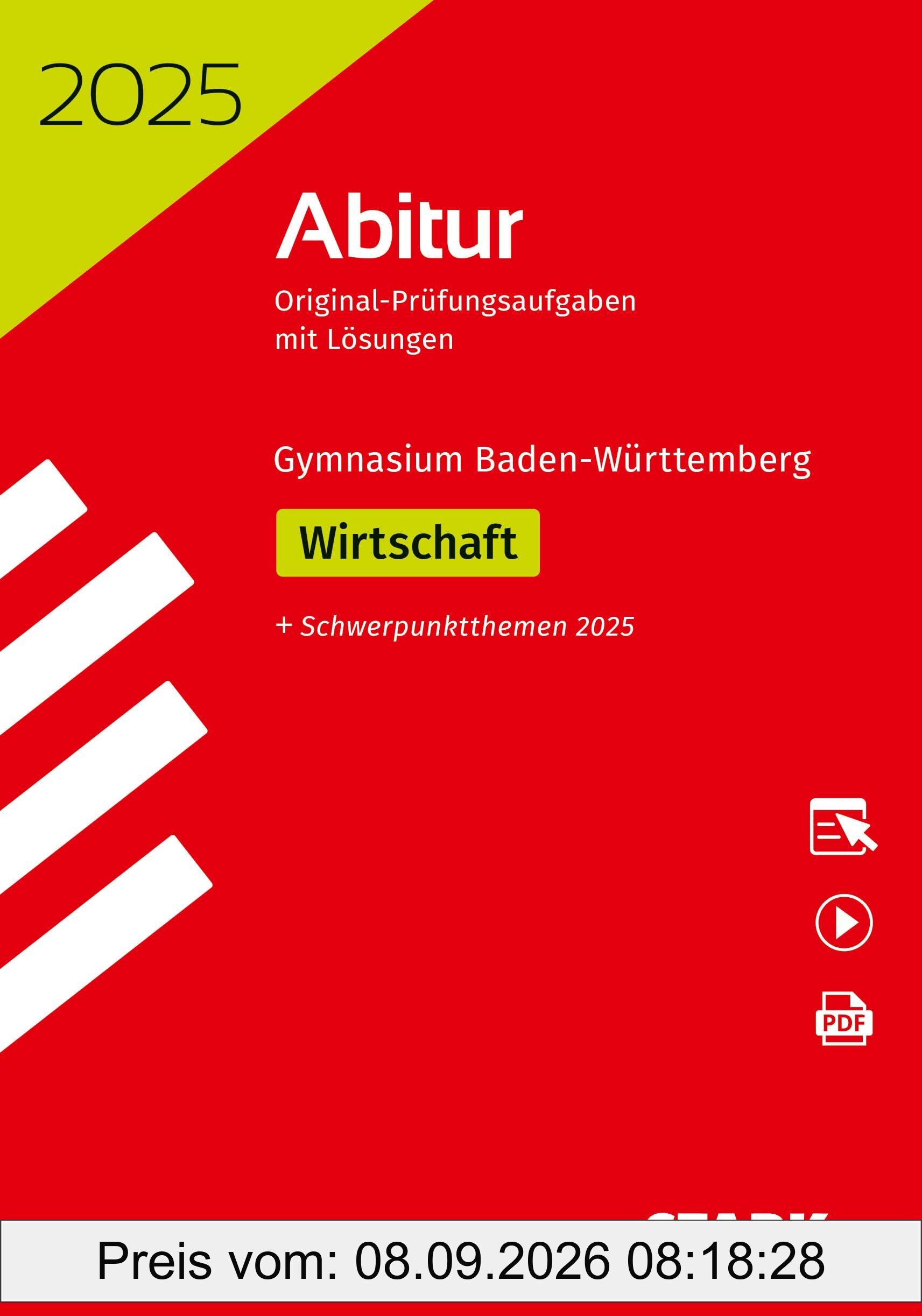 STARK Abiturprüfung BaWü 2025 - Wirtschaft