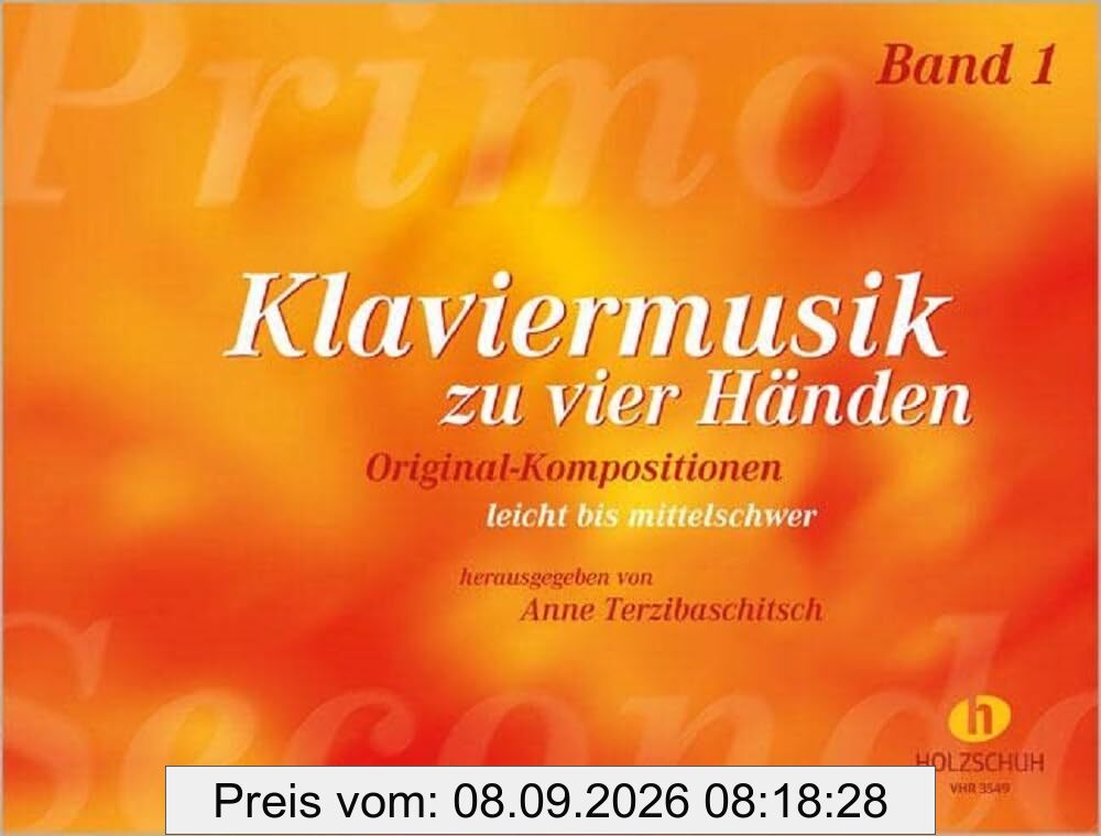 Klaviermusik zu vier Händen 1: Original-Kompositionen, leicht bis mittelschwer