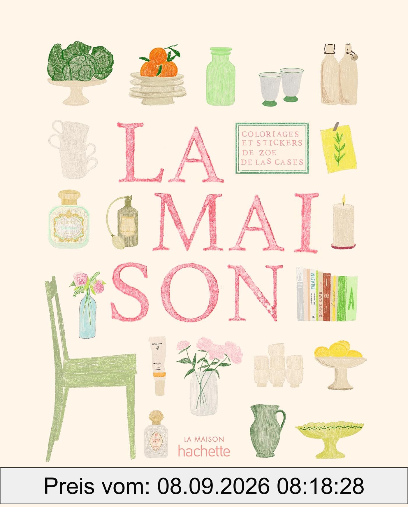 La maison : coloriages et stickers