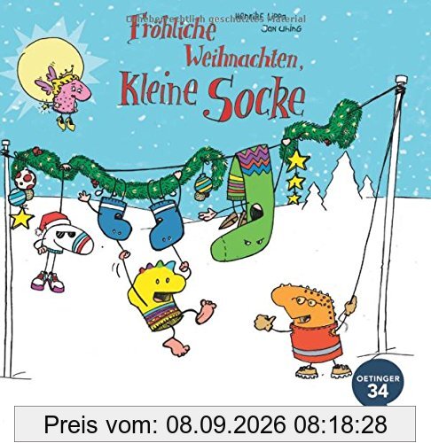 Fröhliche Weihnachten, kleine Socke!