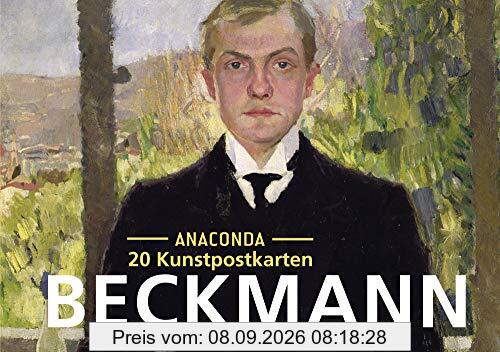 Postkarten-Set Max Beckmann: 20 Kunstpostkarten aus hochwertigem Karton. ca. € 0,25 pro Karte