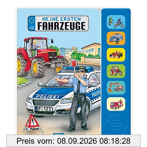 Trötsch Soundbuch Meine Ersten Fahrzeuge: Beschäftigungsbuch Soundbuch Liederbuch Geräuschebuch