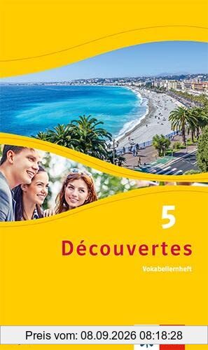 Découvertes 5. Ausgabe Bayern: Vokabellernheft 5. Lernjahr (Découvertes. Ausgabe für Bayern ab 2017)