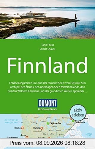 DuMont Reise-Handbuch Reiseführer Finnland: mit Extra-Reisekarte