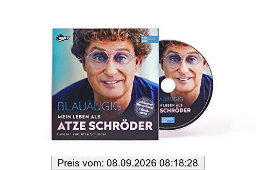 Blauäugig: mein Leben als Atze Schröder. Mit exklusivem Bonustrack und Grußkarte
