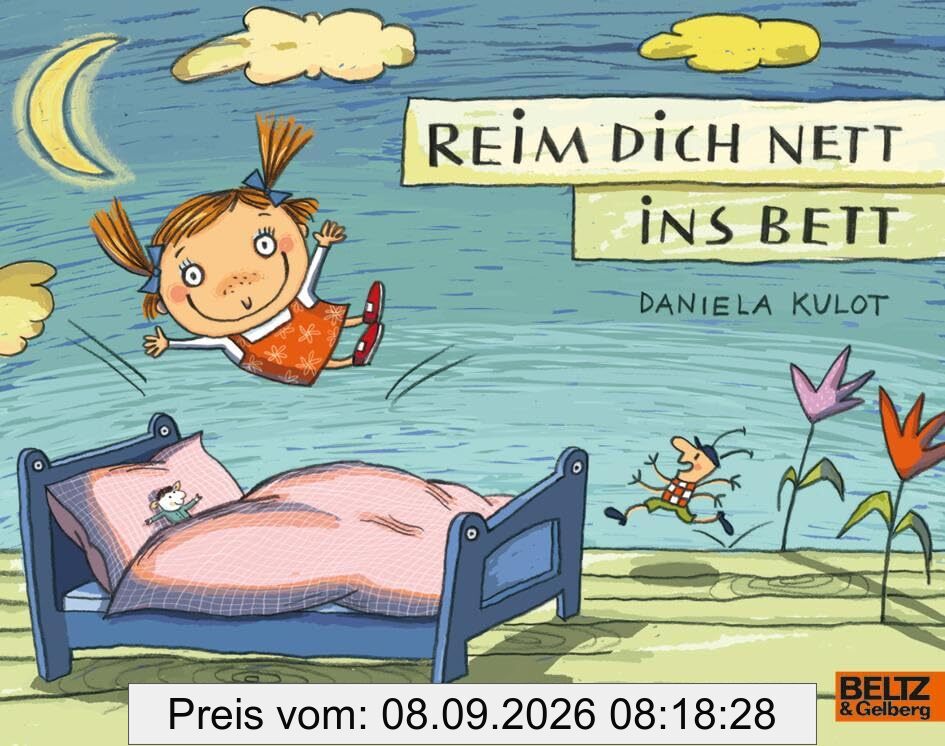Reim dich nett ins Bett: Vierfarbiges Bilderbuch (MINIMAX)