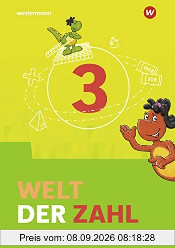 Welt der Zahl - Ausgabe 2022 für Berlin, Brandenburg, Mecklenburg-Vorpommern, Sachsen-Anhalt und Thüringen: Schülerband 3