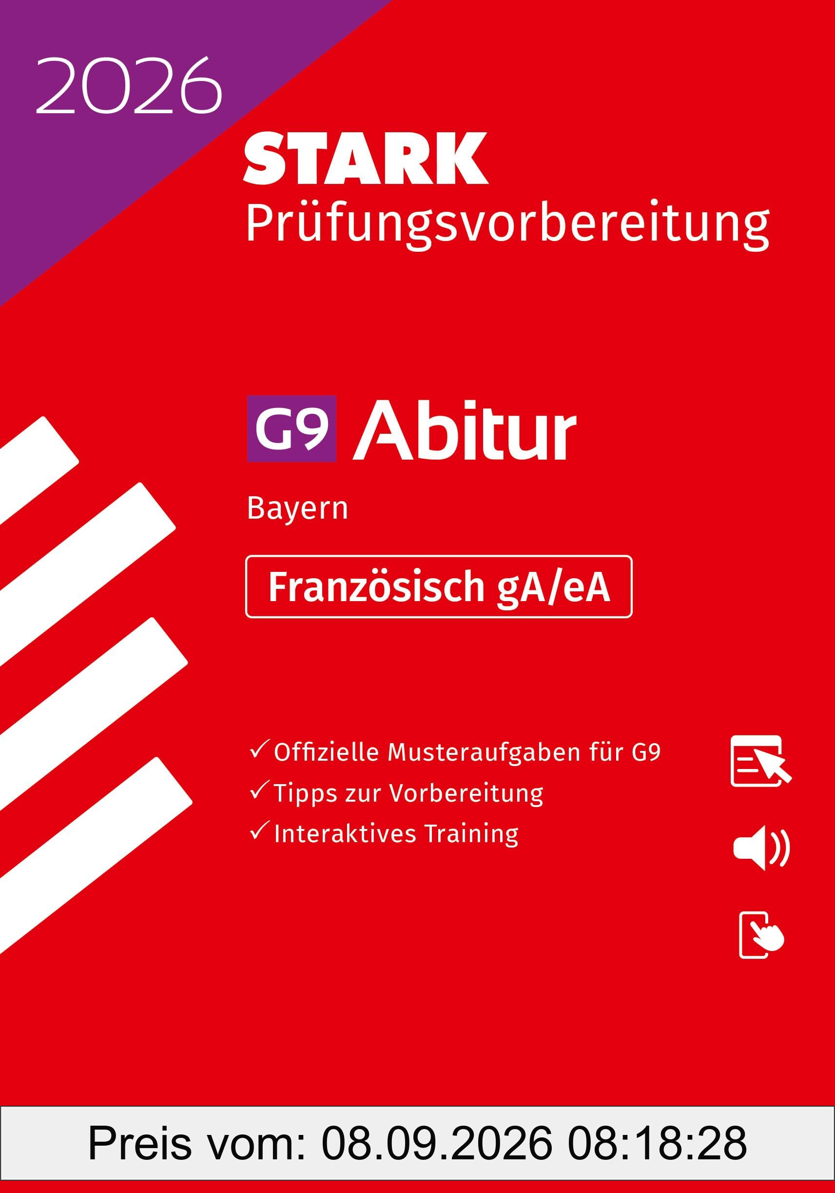 STARK Französisch gA/eA - Abitur 2026 Bayern - Prüfungsvorbereitung (Abitur-Prüfungen)